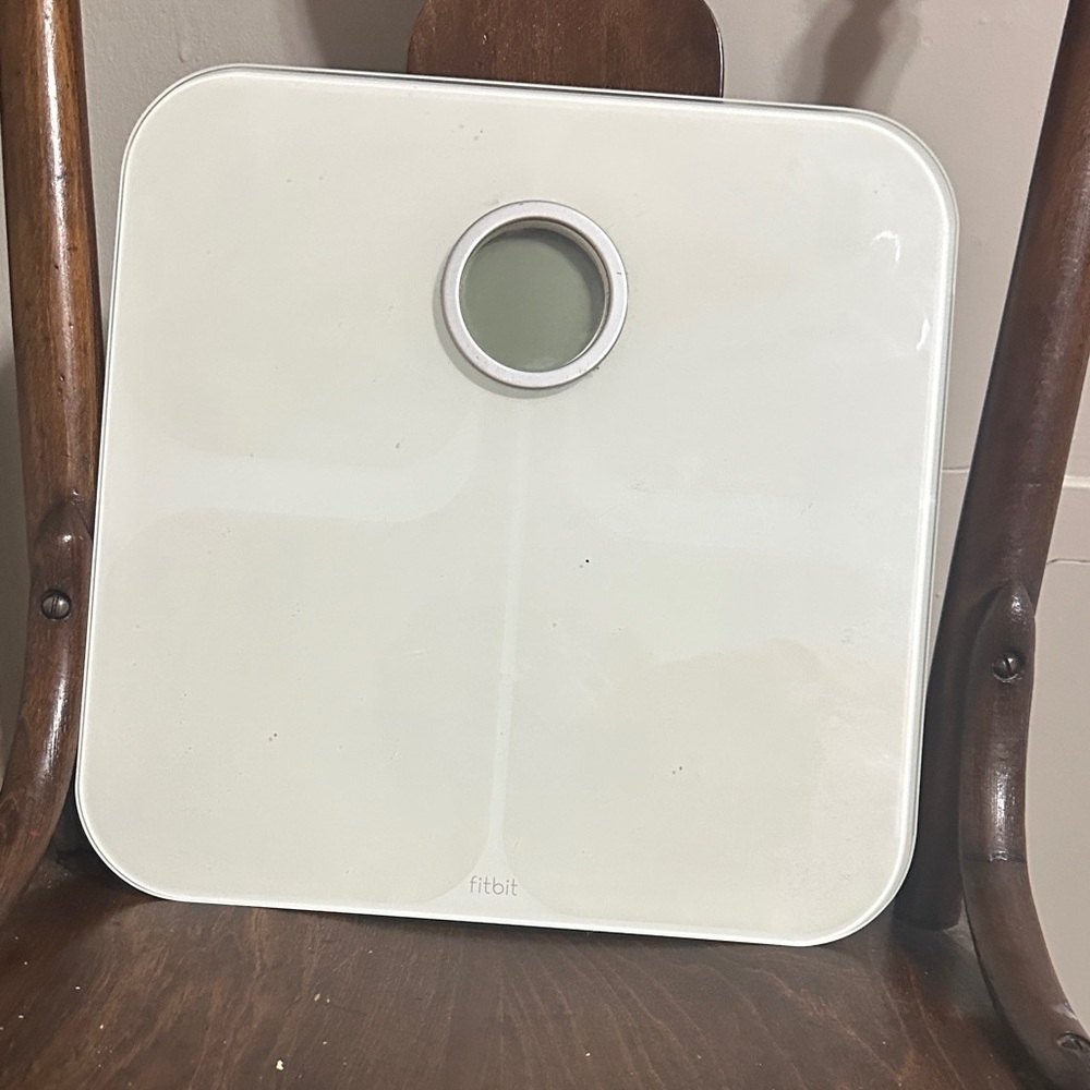 Fitbit White Digital Scale